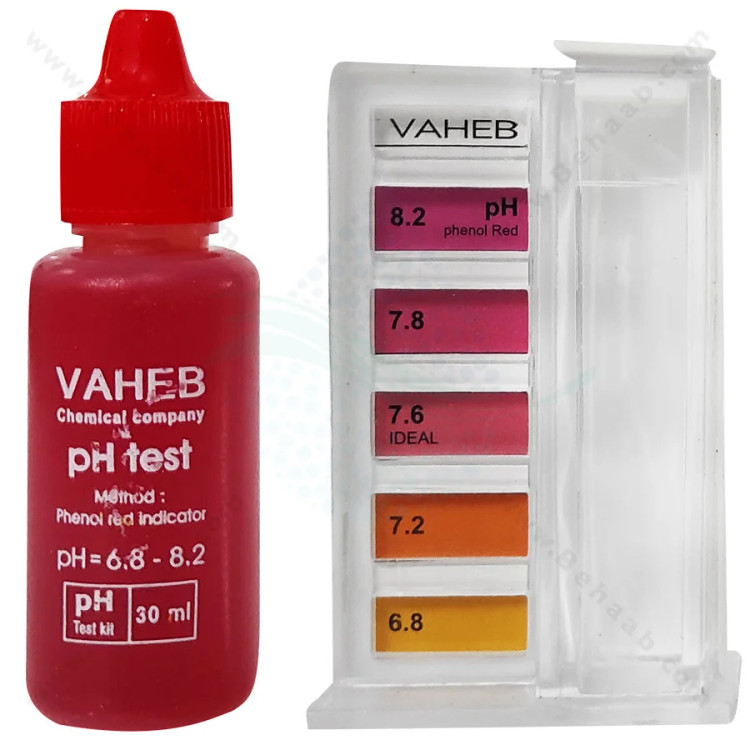 اندازه گیری میزان ph آب استخر